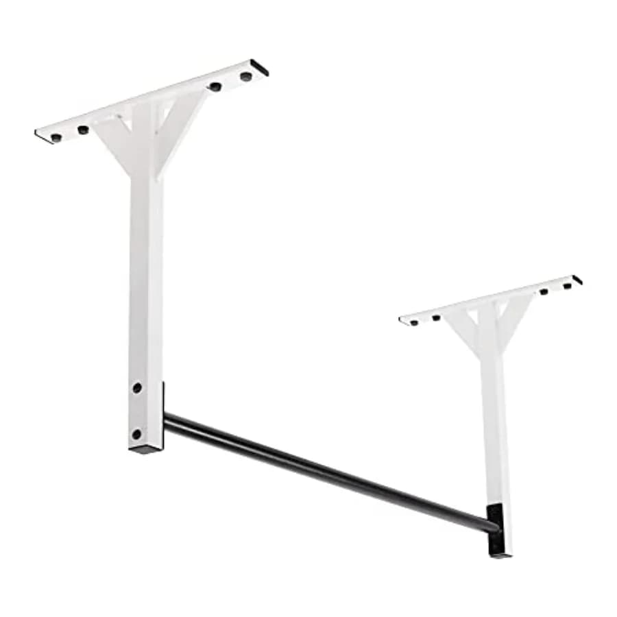 Barra pull up per montaggio a parete o a soffitto con 48 barre dritte e 22 alzate Piastre doppie per montaggio a parete adatte a 16 o 24 perni e giunzioni