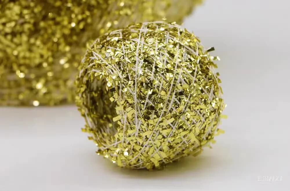 Filato per fai da te con nappe da 250g, filato con paillettes a farfalla per uncinetto e lavoro a maglia, fili per borse e bambole lavorate a maglia