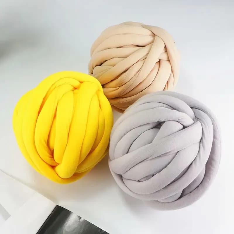 250g di lana ultra spessa cuscino cuscino circonferenza letto gatto e cane nido latte batuffolo di cotone filato borsa in materiale tessuto fai da te