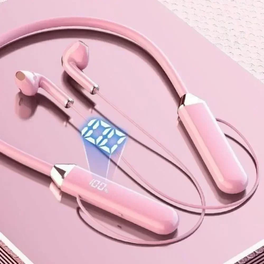 Auricolare Bluetooth impermeabile Cuffie wireless Bluetooth in lega di alluminio con microfono Cuffie stereo bilaterali con archetto da collo