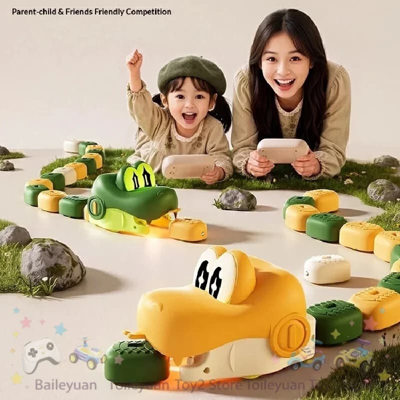 New Taodudu Magnetic Remote Control Snake Toy Splicing Competitive Tabletop Game For Interactive Family Gathering Entertainment