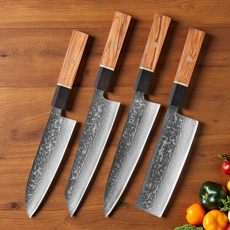 67-layer damask steel knife Professional Japanese chef knife to slice sushi Cooking knife for vegetable meat Cooking knife