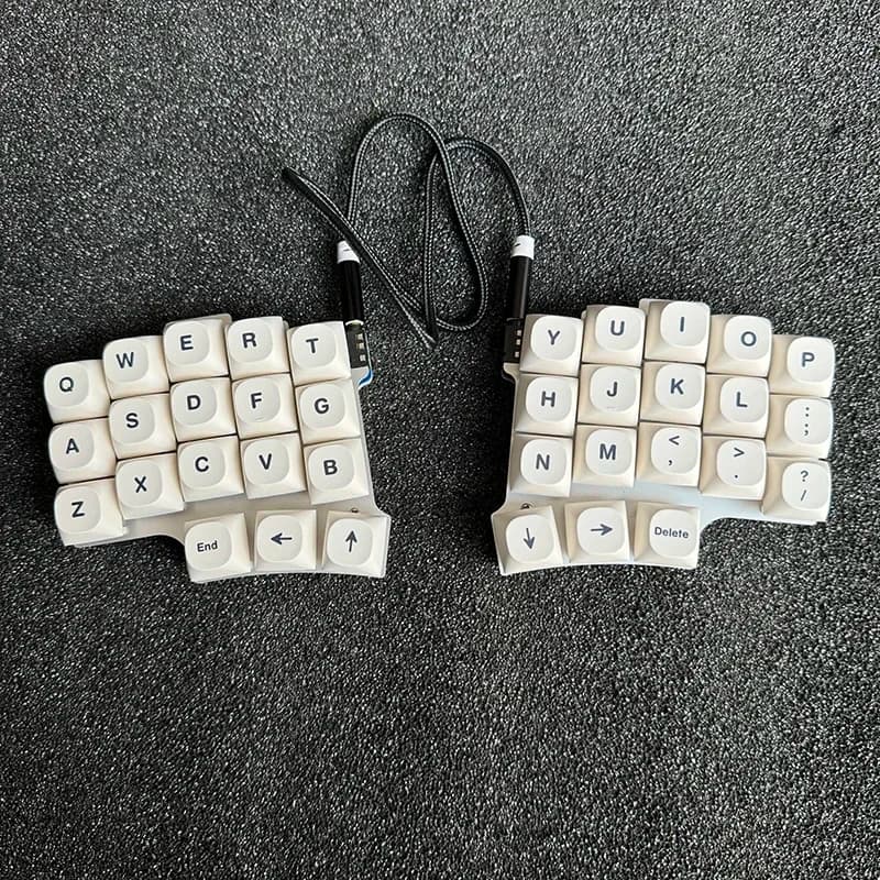 Shipped Keyboard X7 Custom 36-tier keys QMK/VIA Split keyboard hot swap with key change Keyboard Split office game keyboard