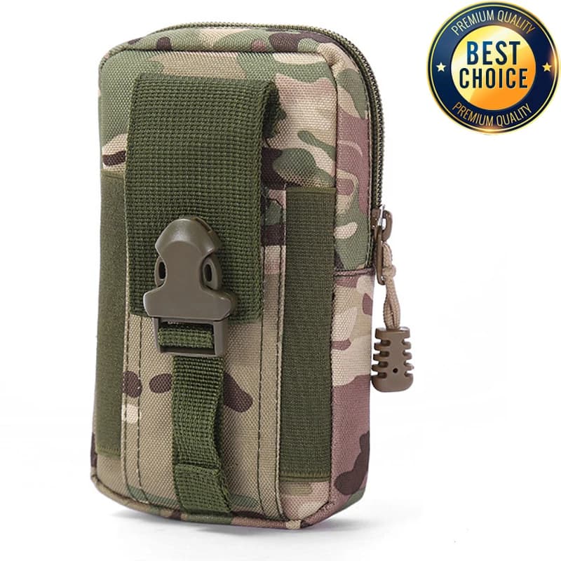 Tactical Mobile Suit in Vertical Canvas Sports Bag Multifunctional Tactical Marsupio Mimetic Tactical Waist Bag Outdoor Running Bag