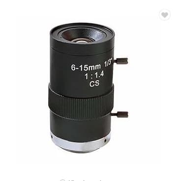 Varifocal lens HD 6-15mm F1.4 1/3" CS for Wireless IP and Thermal Cameras SL-0154