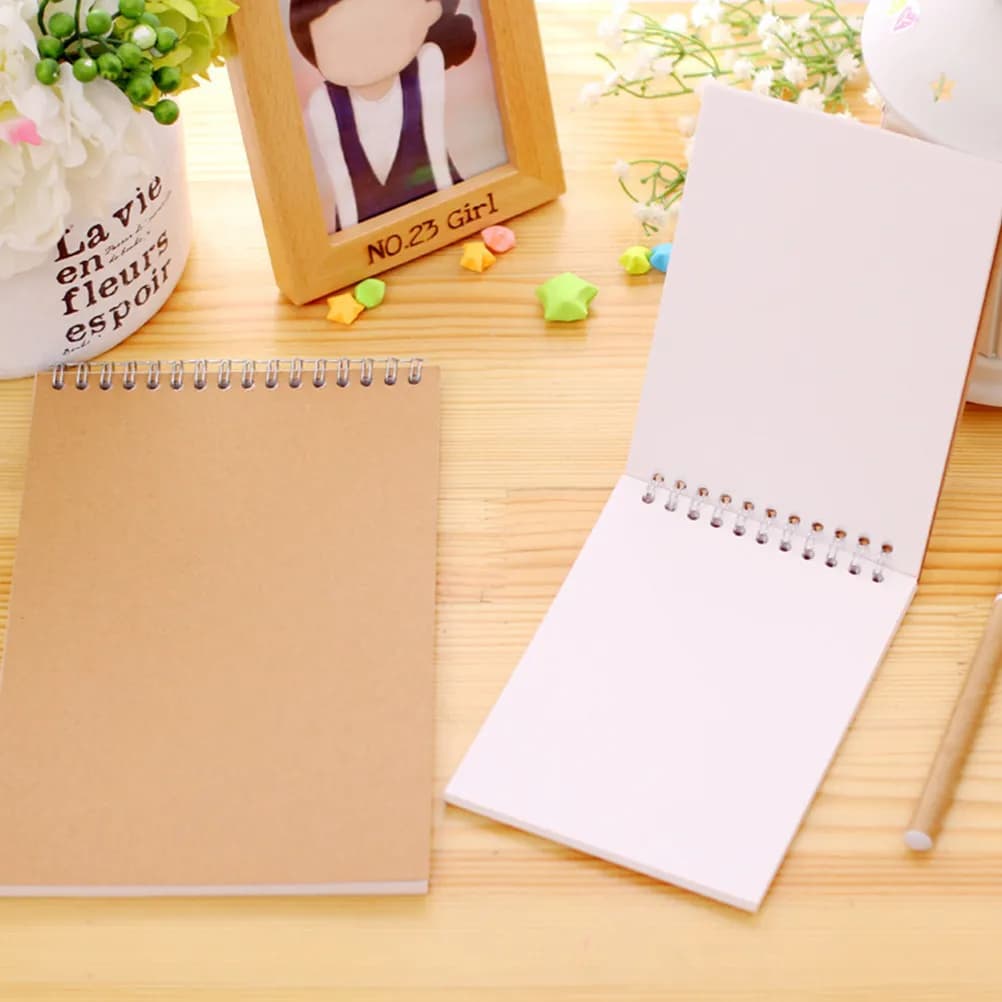 2Pcs Sketchbook Lightweight Thick Paper for Students Outdoor Drawing Painting Pad Art Sketchbook for Beginners Gift Drawing