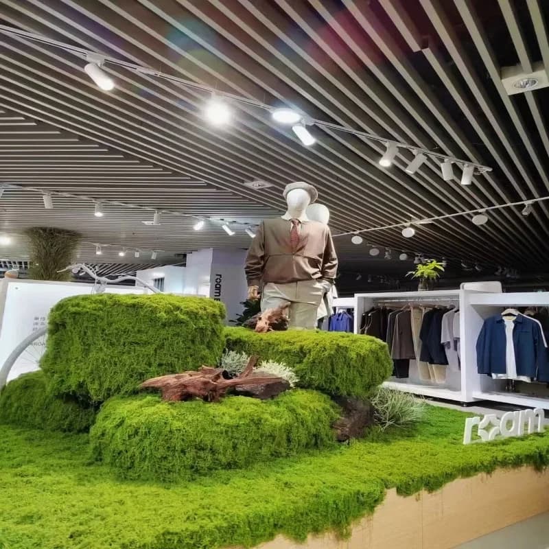 Aqumotic Synthetic Grass Carpet 1m, Colorful Musk Carpet for Interior and Exterior, Synthetic Grass Carpet, Wedding Carpet