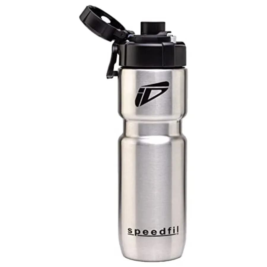 Borraccia Termica Speedflask 21oz. Borraccia Sportiva in Acciaio Inox con Isolamento Sottovuoto e NUOVO Coperchio Bounce Back 2.0