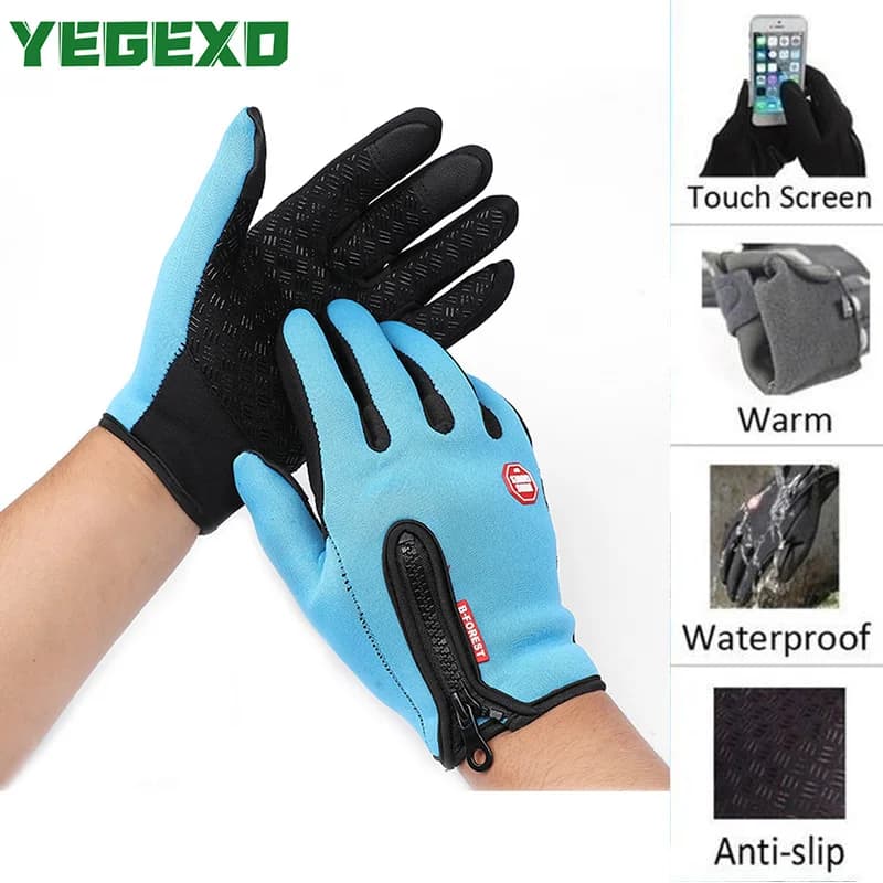 Guanti moto Touch Screen impermeabile per bmw ninet ktm faro honda valkyrie 1500 ktm 690 honda sh 125 ducati 748