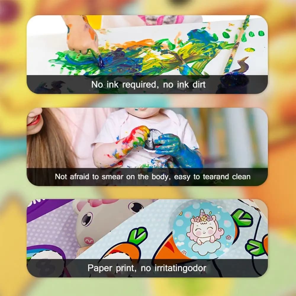 DIY Crafts Animal Stamp Stickers Signet Waterproof Reward Stickers Toys Set Funny Interactive Children's Seal Playing Supplies