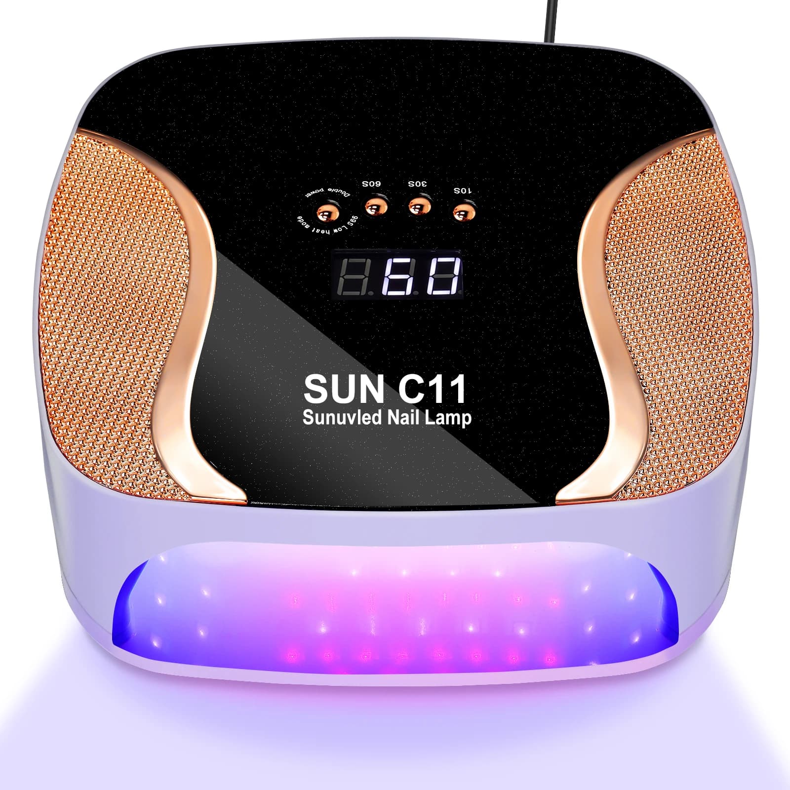 67 Lampada per unghie a LED UV LED Gel Smalto per unghie Essiccatore per unghie con 4 timer Sensore automatico Lampada per unghie professionale per polimerizzazione gel