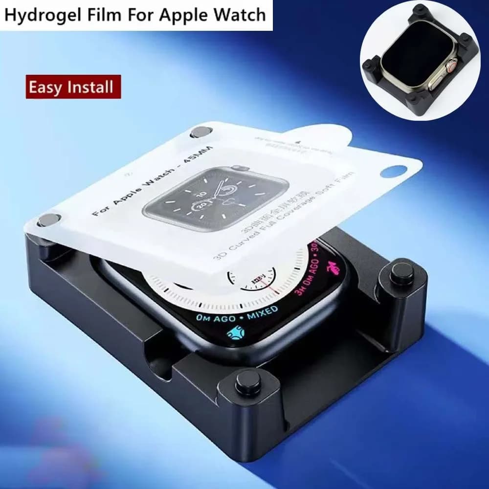 Pellicola idrogel per Apple Watch 49mm 40mm 41mm 45mm 46mm 44mm per iWatch Ultra2 Series 10/9/8/7/6/5/se/4 Protezione schermo + Strumento di fissaggio