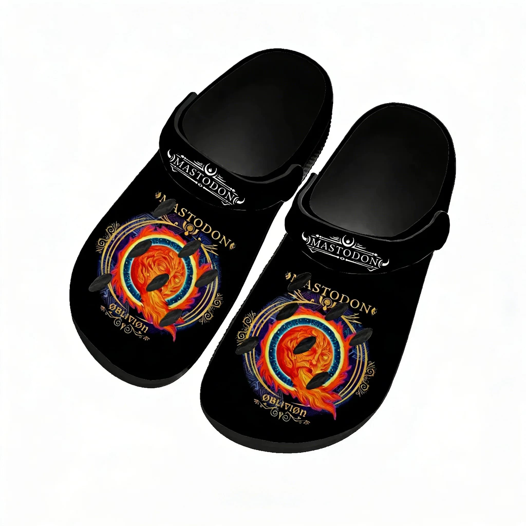 M-Mastodon B-Bands Water Shoes Men Women Comfortable Fashion Home Garden Clogs Customizd Sandals Beach Breathable Hole Slippers