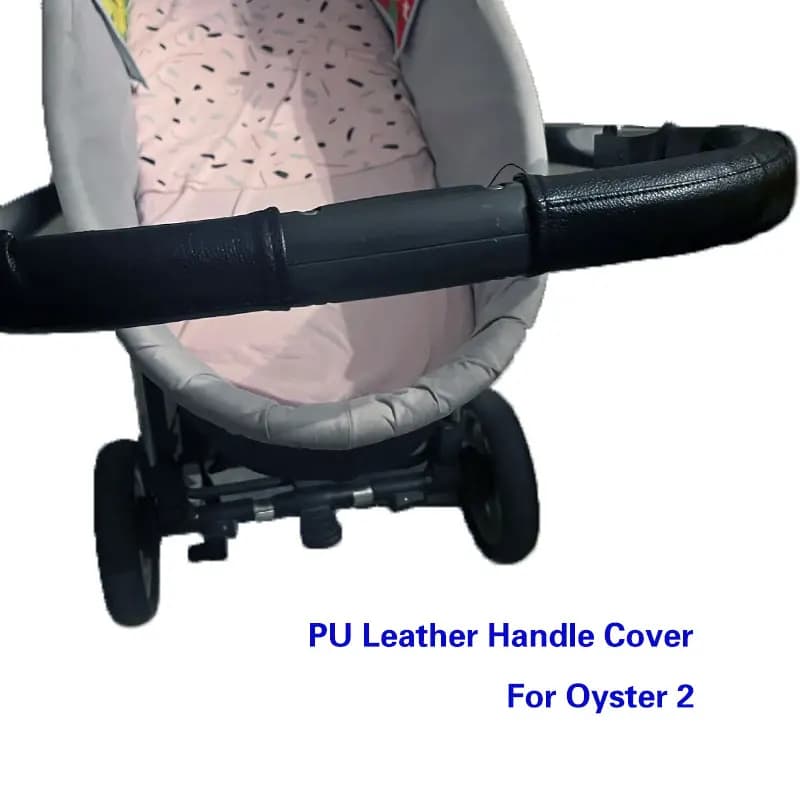 Custodia per bracciolo per passeggino per Oyster 2 Maniglia per carrozzina Custodia in pelle Custodia protettiva per barra Accessori per carrozzina