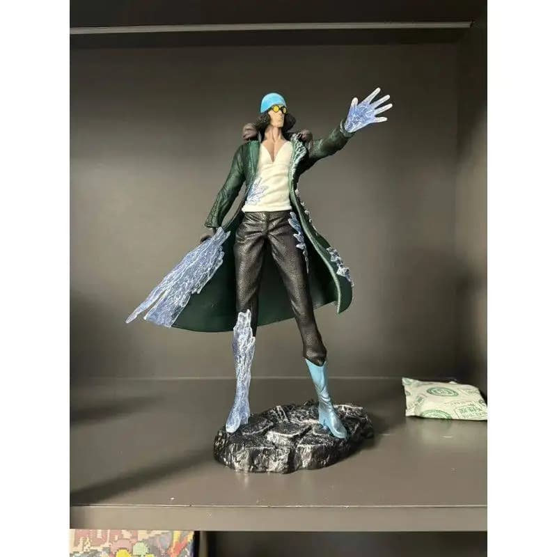 Statuetta One Piece da 31cm, Ammiraglio Aokiji Kuzan, Modellino in PVC, Statua da Collezione, Decorazione, Giocattolo da Regalo