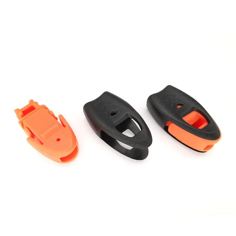 Corda per ombrellone da esterno Accessori fai da te Inserto per fischietto piccolo Clip per corda per fischietto con fibbia in plastica ad alta risoluzione Bela Tail