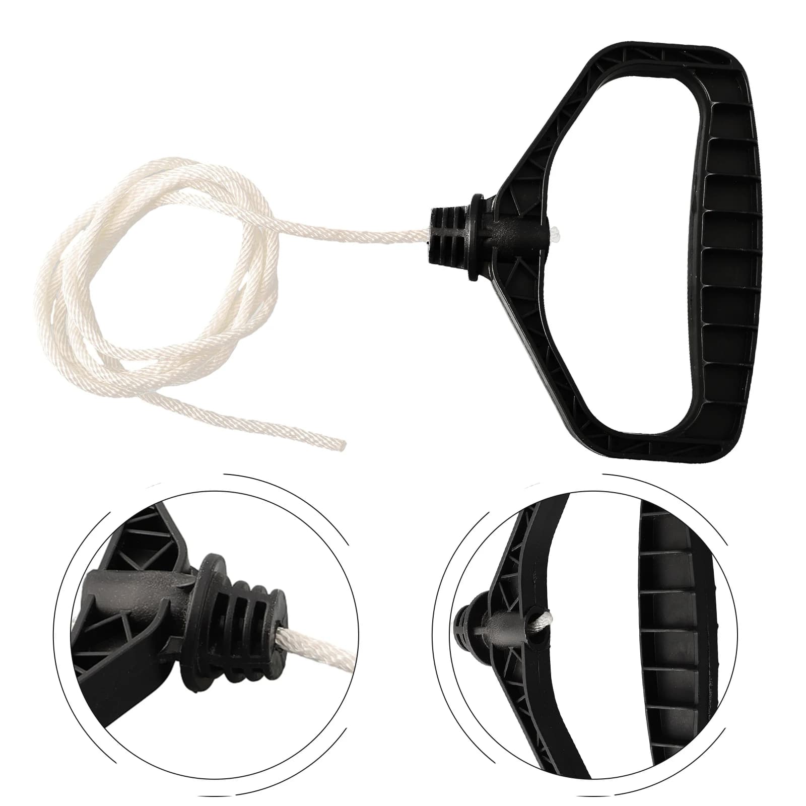 1 pc. Snake starter with handle for ATV, snowmobile, snow sweep, lawnmower 7723 - Tank accessories