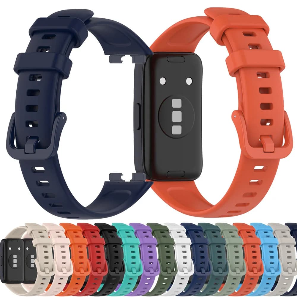 Cinturino in silicone morbido moda per cinturino Smartwatch Huawei Band 8 per Huawei Band 8 9 10 cinturino sportivo cinturino Correa braccialetto