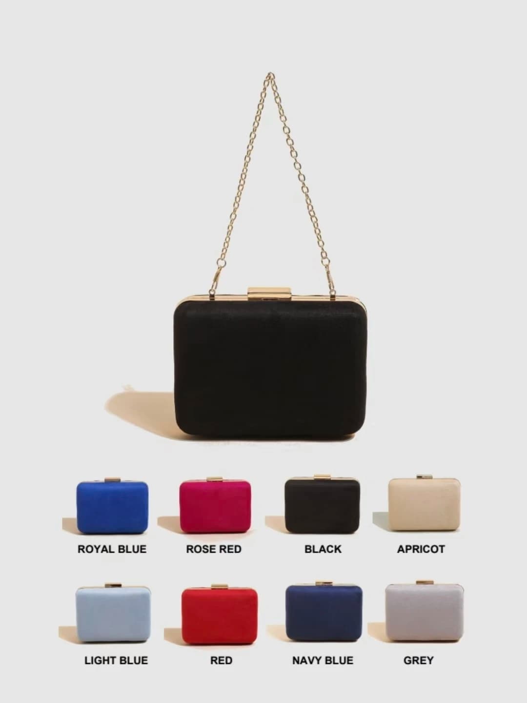 Mini evening bags with simple and elegant velvet clutch for women, formal wedding clutch, year-end dance