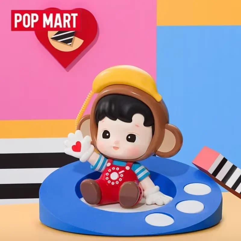 POP MART HACIPUPU Rolling Time Machine Series Blind Box Mystery Box Guess Bag Toys Doll Desktop Collection Cute Anime Figure