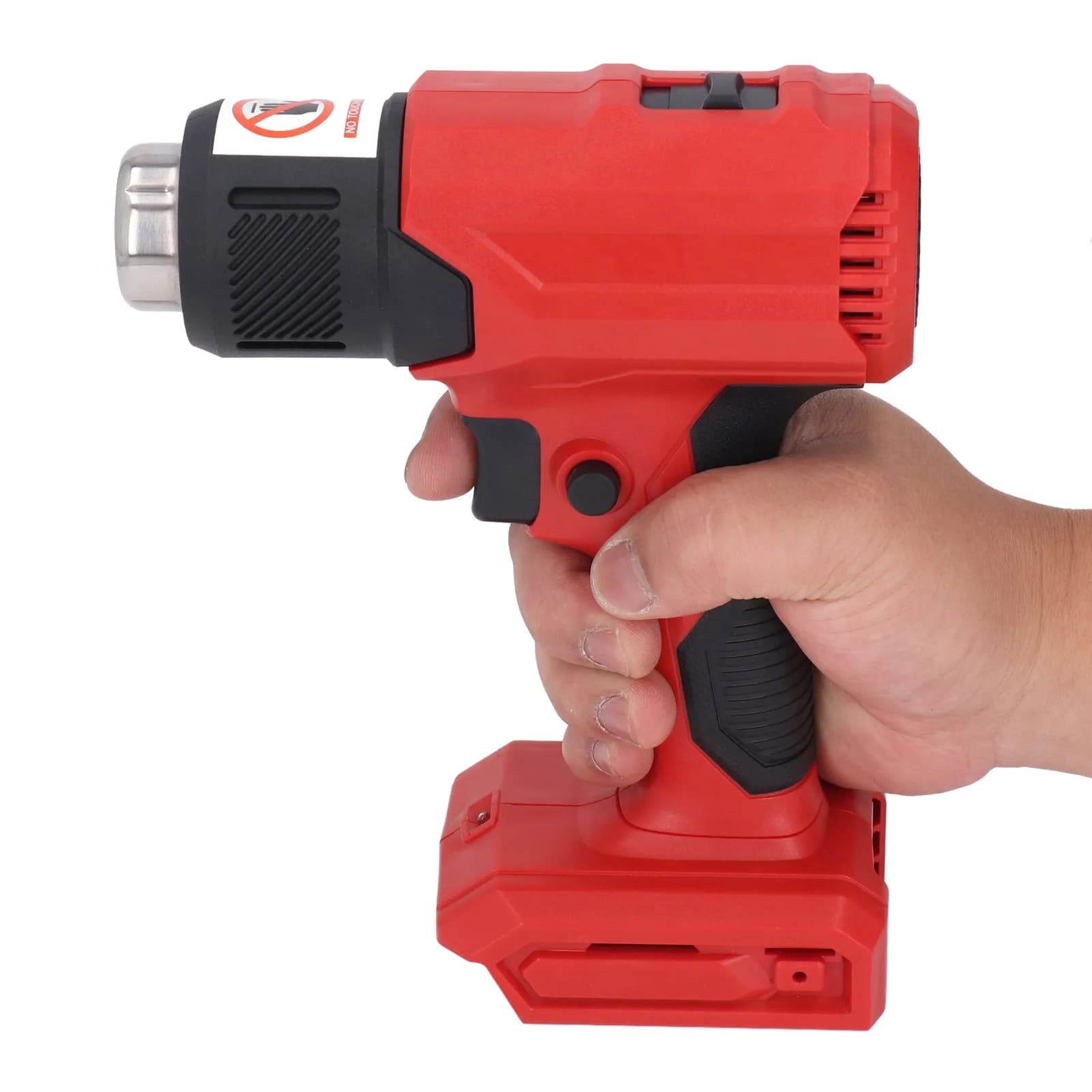 Macchina di riscaldamento portatile ricaricabile portatile a temperatura regolabile con pistola termica senza fili con ugello da 4 pezzi