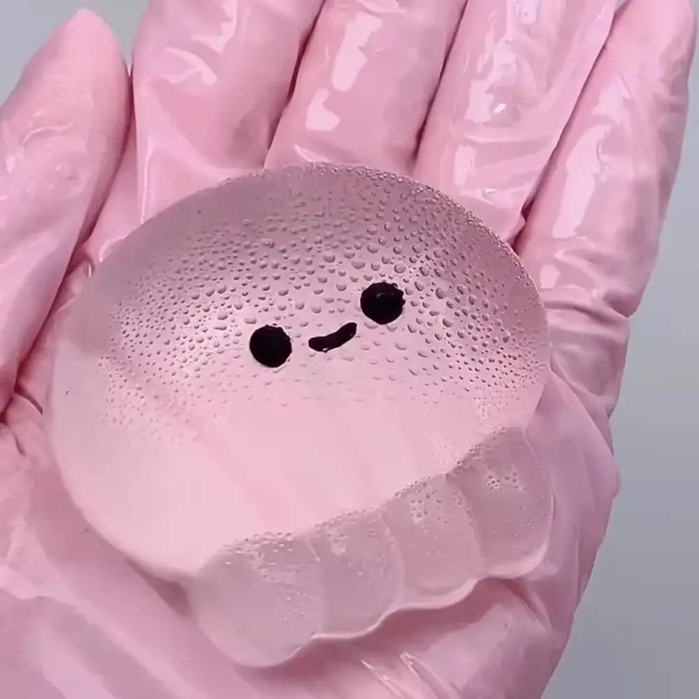 Spremere l'acne TPR Sfera di cristallo Solido trasparente Palla d'acqua Pizzicare Giocattolo Sfera Bolla realistica Polpo Pizzicare Giocattolo