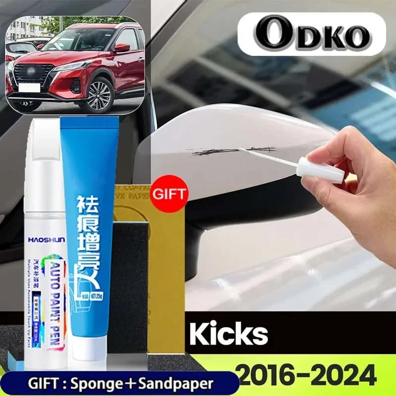 For Nissan Kicks B0 2016-2024 2017 2018 2019 2020 2021 2022 Car Paint Pen Paint Care Scratch Repair Wax Painting Scratch Remover