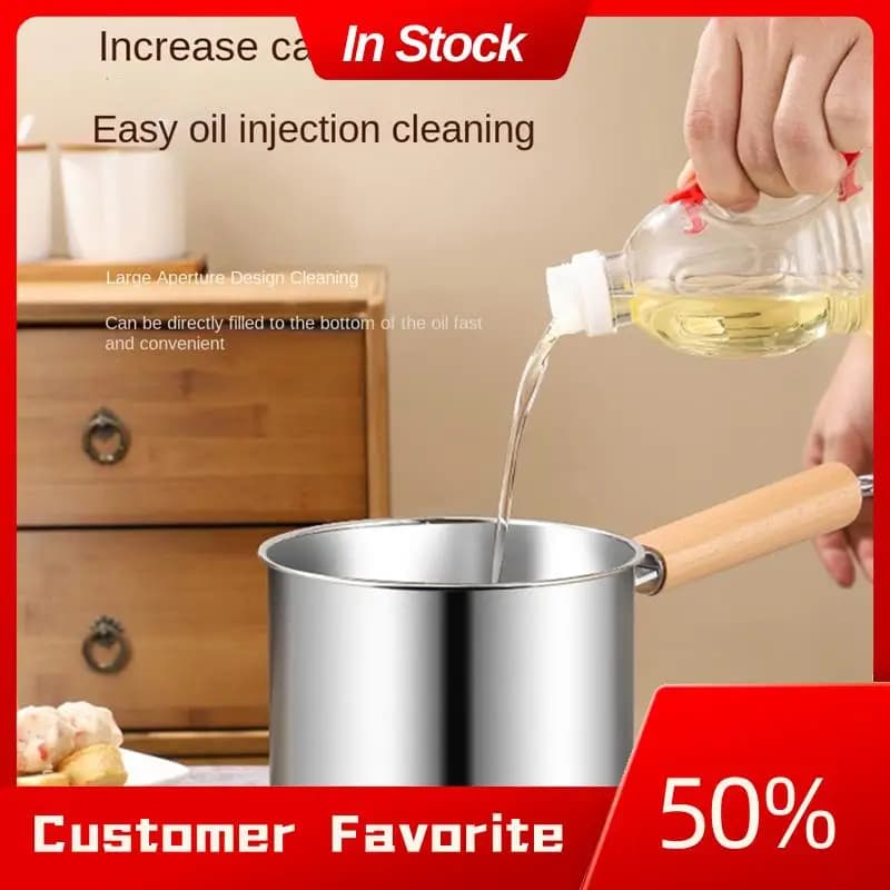 Top Sale Multipurpose Brush With Brushes For Milk Fryer Stainless Steel Fryer Pentola Small Pot