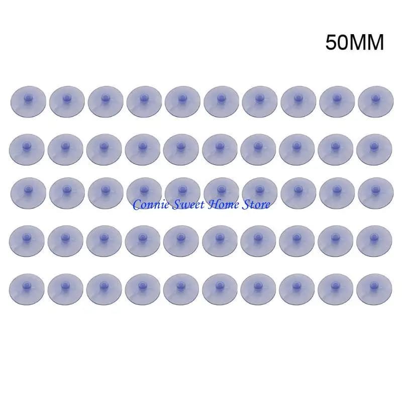 LXAF 50 pacchetti aspirazione trasparente senza ganci PVC Sucker suckety sucker in plastica in plastica