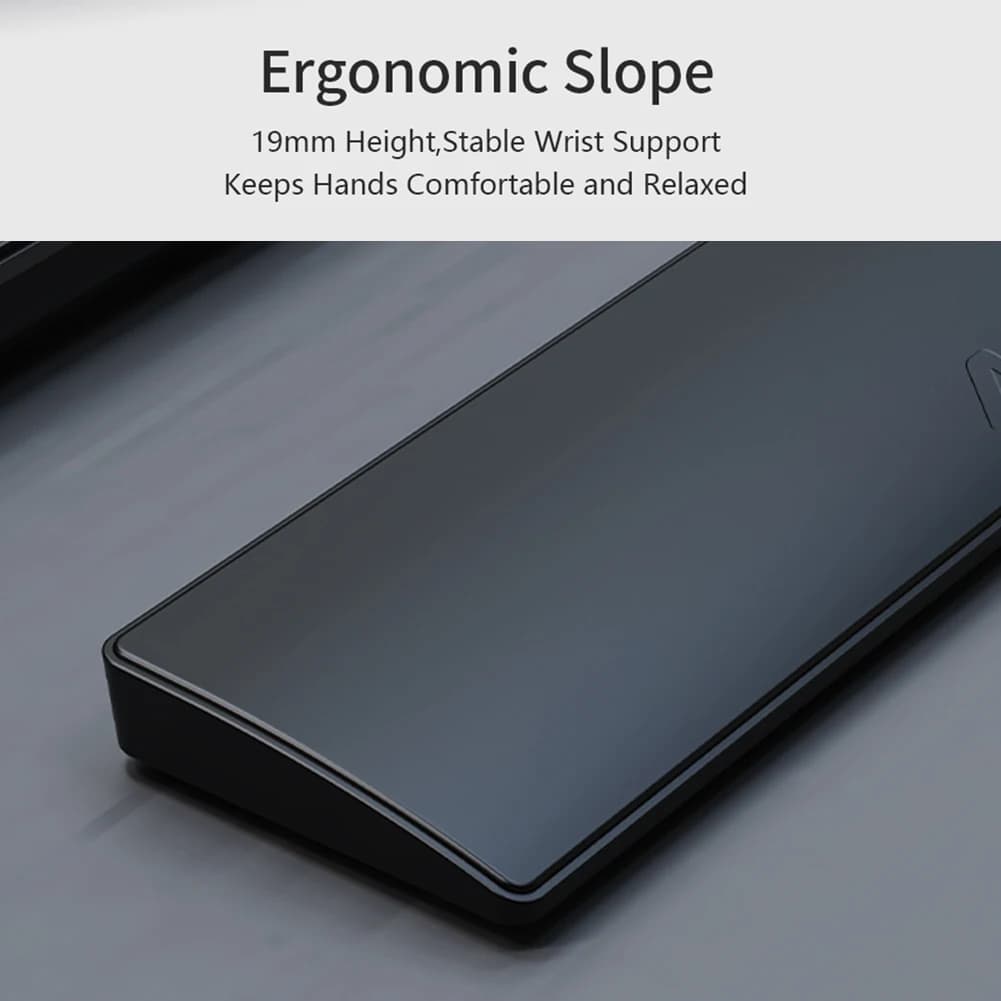 Keyboard Wrist Rest Pad Ergonomic Office Typing Protect Relax Wrist Memory Foam Laptops Mouse Mat Computer Notebook Hand Support
