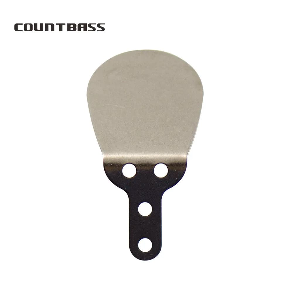 COUNTBASS 20 pezzi labbra esca in acciaio inossidabile tappi da pesca in legno fai da te accessori componenti parti