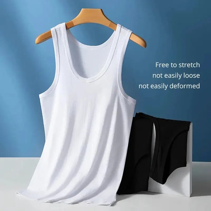 Pack of 1 Canot in Cotton for Men Four Seasons, Sporty T-shirt Simple for Teenagers, Sleeveless T-shirt Casual for Half Age