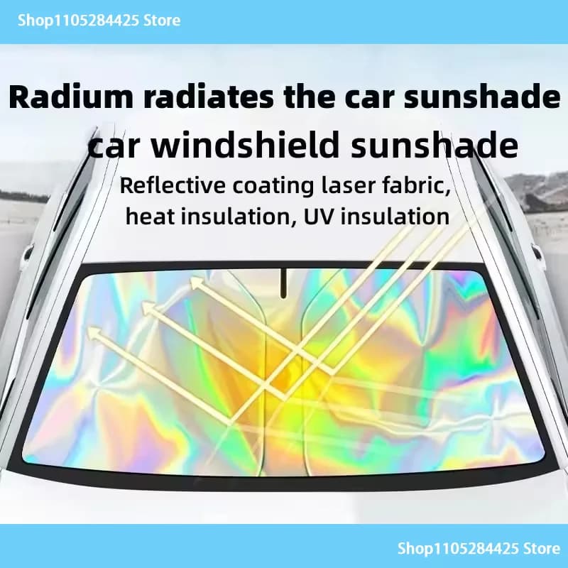 For Lexus UX Foldable Front Windshield Sun Shade UV Reflective Sun Protection Cover Car Interior Accessories