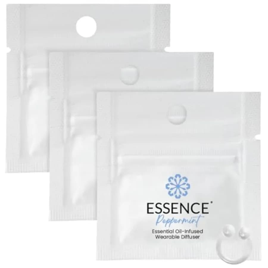 Diffusore di aromaterapia indossabile, anello nasale in silicone per oli essenziali, inalatore per alleviare lo stress e migliorare l'umore - Prodotto negli USA e adatto per i viaggi