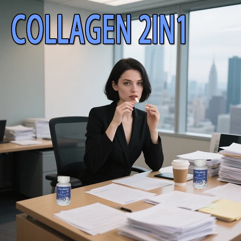 La capsula di collagene da 1 bottiglia ripara la barriera cutanea promuove la pelle sana migliora la resistenza regola i disturbi endocrina femminili