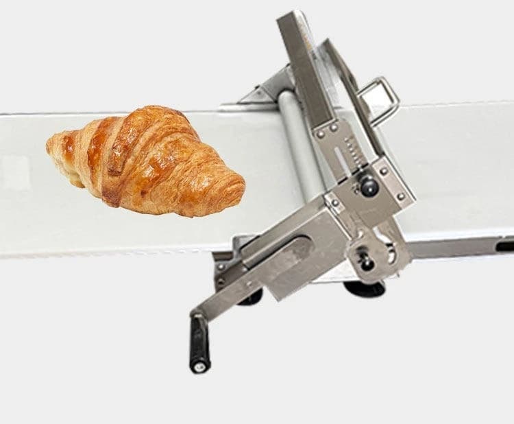 Professional Croissant Dough Sheeter Machine Electric Pastry Roller for Home & Commercial Kitchen, Bread, Noodle, Bakery