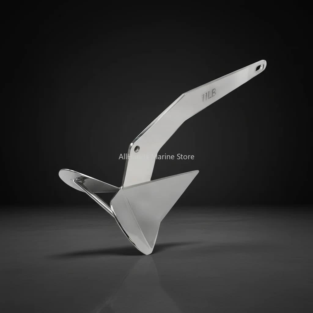 Precision Casting Stainless Steel 316 High Mirror Polishing Delta Anchor Boat Anchor