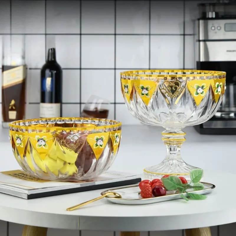 Household living room fruit plate dried fruit plate
