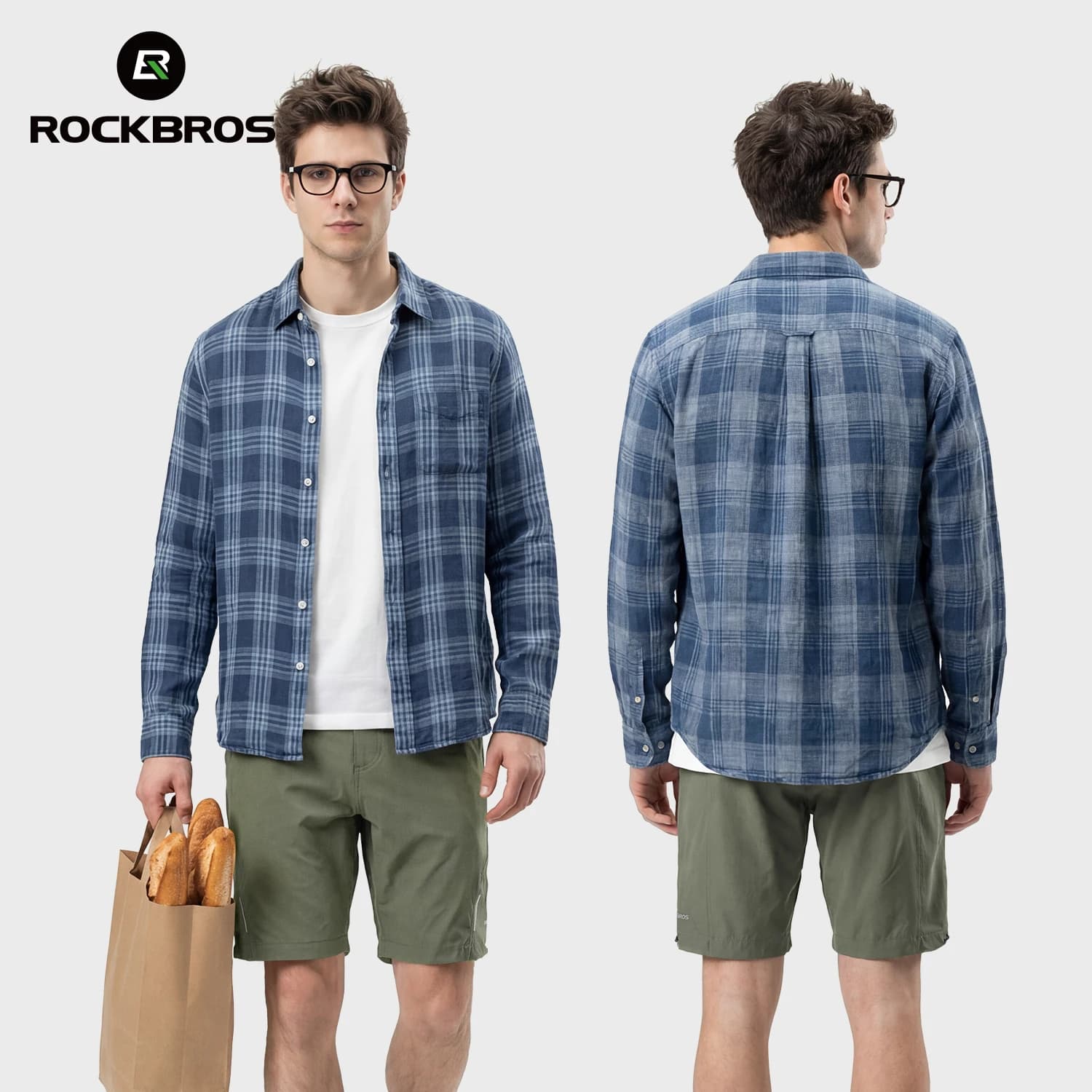 Pantaloncini Sportivi ROCKBROS ad Asciugatura Rapida e Traspiranti, Leggeri per Ciclismo, Escursionismo e Corsa, con Cintura a Fibbia, per Uomo e Donna