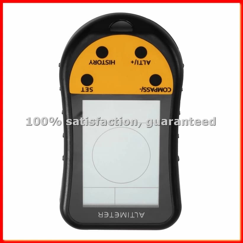 Altimetro Digitale Elettronico LCD Mini Altimetro Barometro Bussola Termometro Previsioni Meteo Orologio Calendario-ABWY