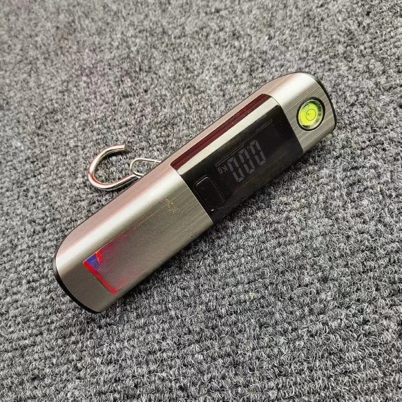 Bilancia portatile mini elettronica, bilancia per bagagli con metro a nastro integrato, bilancia portatile per la vendita di verdure.