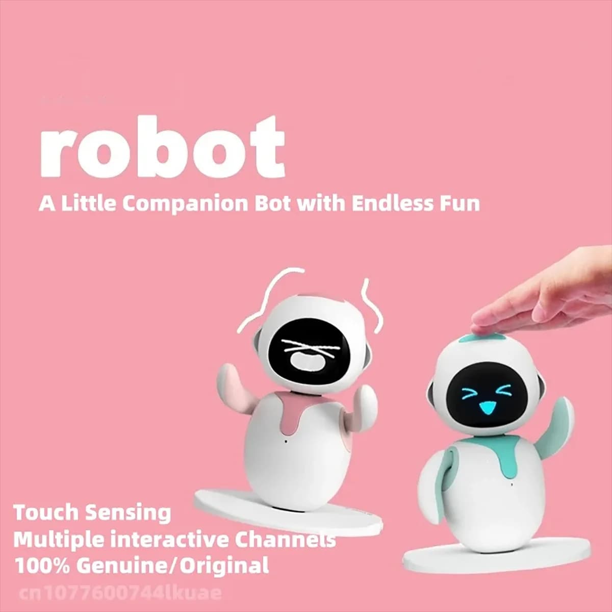 Robot Giocattolo Elettronico Intelligente AI, Animale Domestico da Tavolo, Compagno Emozionale Interattivo, Giocattoli Tattili, Robot per Adulti, Regali Divertenti