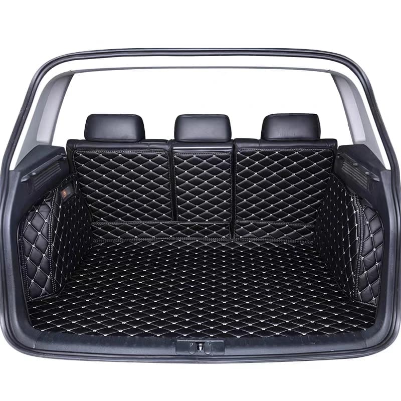 Tappetino per bagagliaio per auto colorato in pelle personalizzata durevole per Kia Ceed SW Touring Gen2 JD 2012-2018 Accessori per tappeti per auto Parte interna