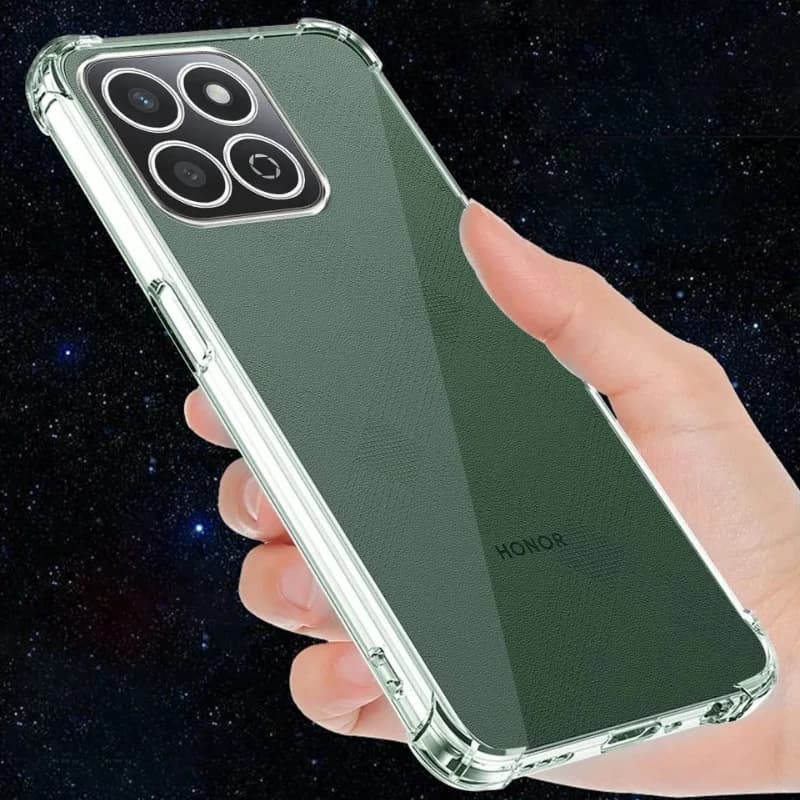 EUCAGR For Honor 200 Smart Case Clear Airbag TPU Silicone Soft Bumper Phone Case For Honor X7C X 7C Protect Back Cover Shell