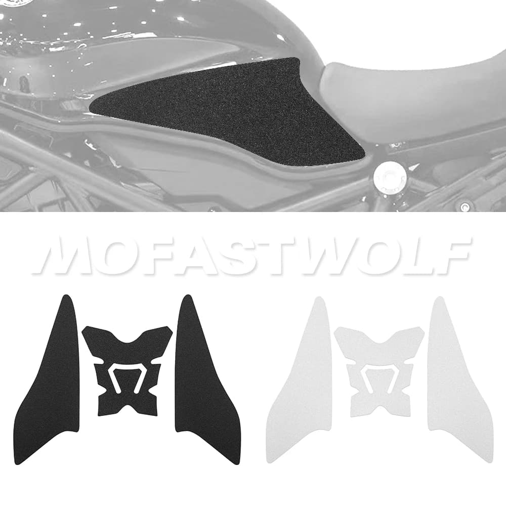 Misura per Benelli 752 S 752S 2018 - 2024 Moto Antiscivolo Rilievo del serbatoio del carburante Kit olio laterale Ginocchio Grip Protector Sticker