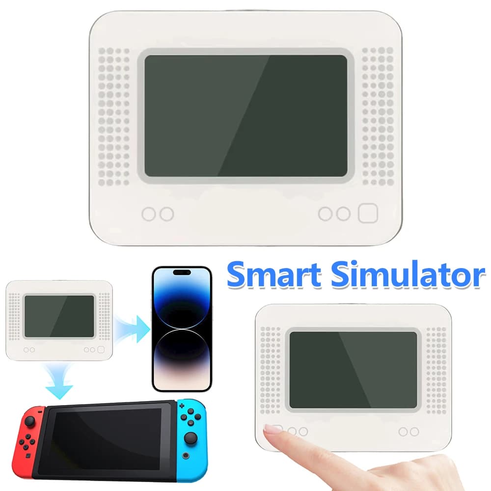Ricaricabile NFC Pixl Scheda Infinita Schermo LCD Emulatore Intelligente Allmiibo Swipe Bruciatore a Induzione Accessori per Console di Gioco
