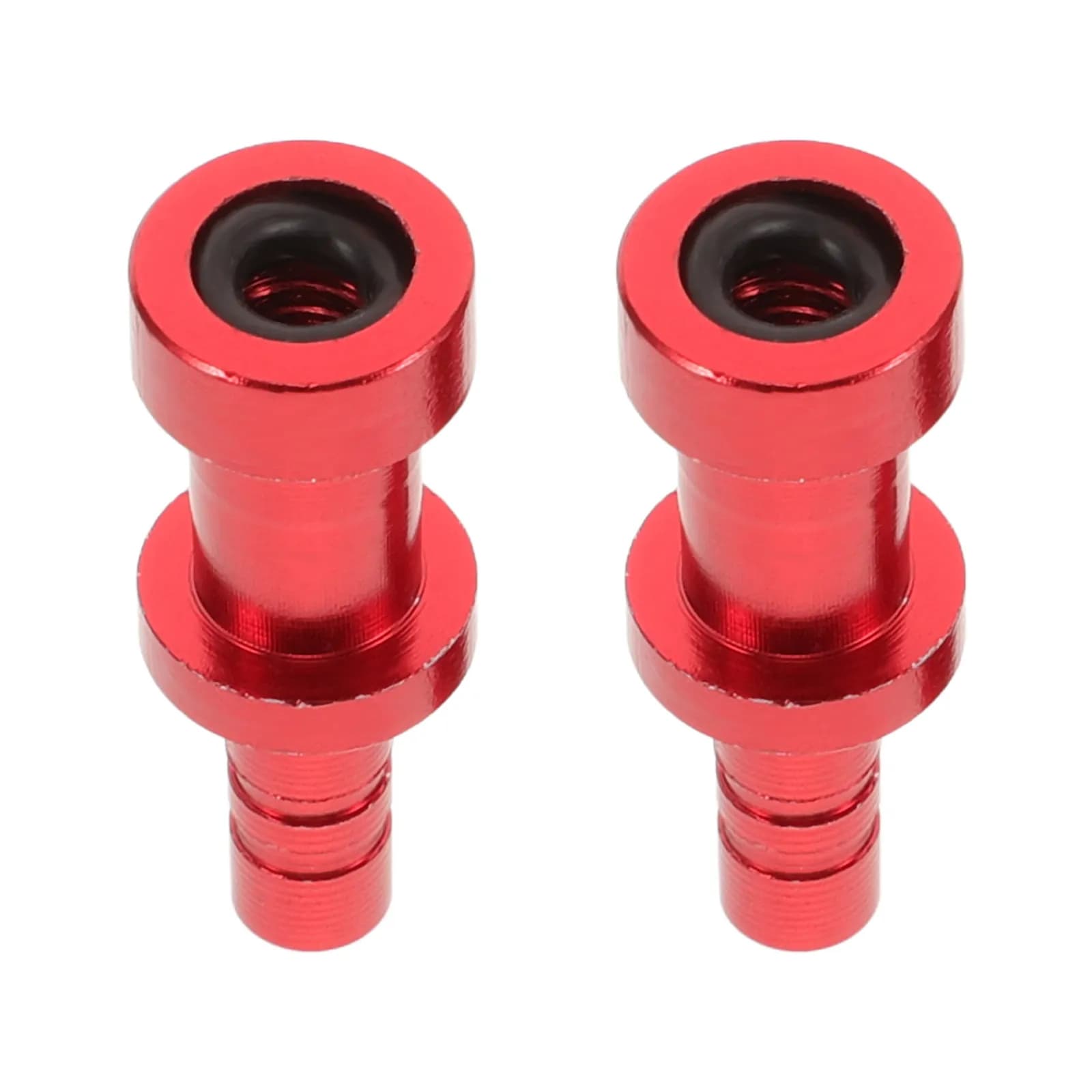 2 Pezzi Adattatore per Valvola Francese in Lega di Alluminio, Ugello Gonfiatore per Bici, Adattatore per Valvola Tubeless, Riparazione Biciclette
