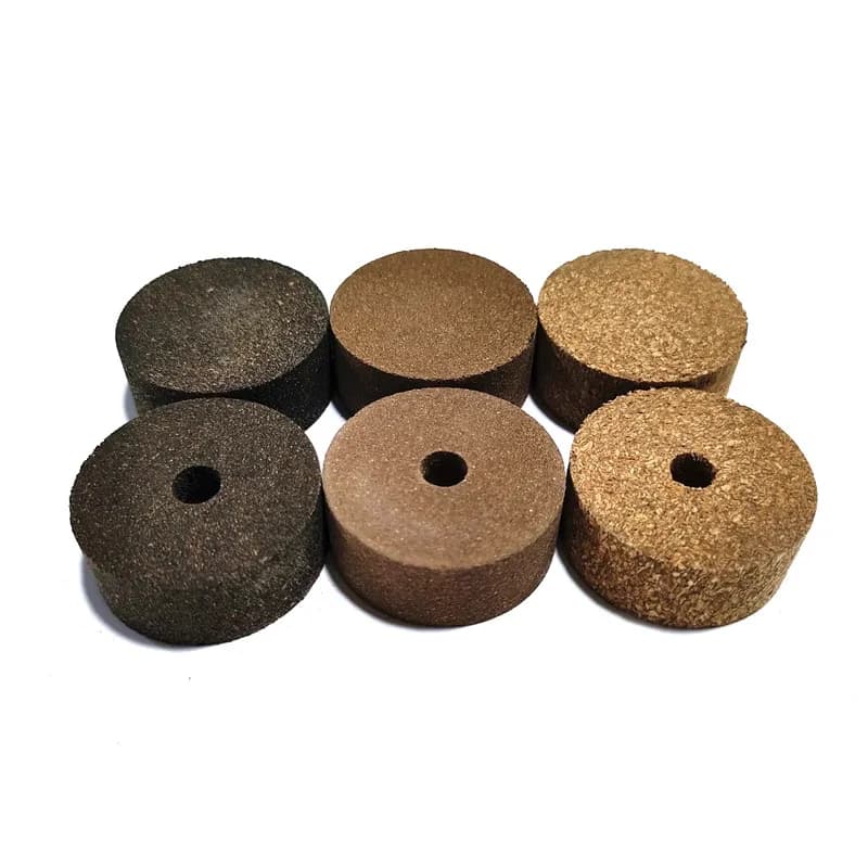 Rubber cork ring, fishing rod repair components, 31,75 mm-6 mm-12,8 mm, 5 pieces/bag NooNRoo