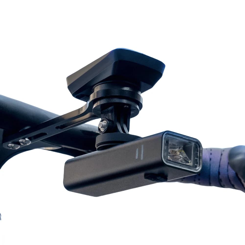 Bicycle Computer Support in Aluminium Alloy, Road Bike Handlebar, Camera and Light
