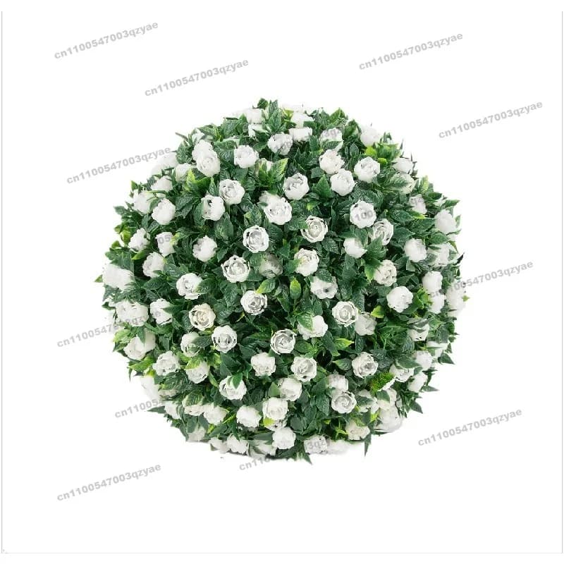 20CM 25CM Artificial Green Plant Grass Ball Flower Home Ceiling Decoration Eucalyptus Plastic Hanging Flower Ball